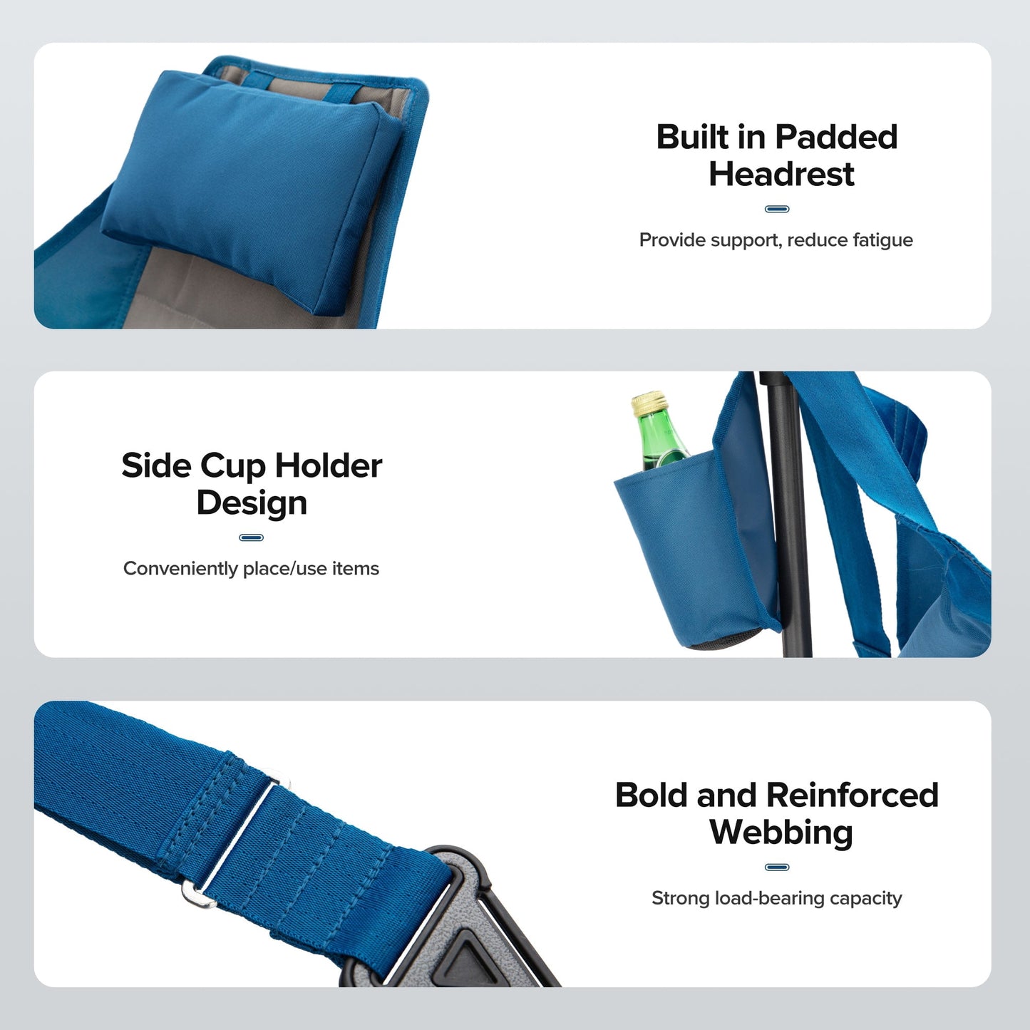 Alpha Joy Hammock Camping Chair Folding Rocking Chair