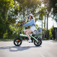 Alpha Joy Foldable Electric Bike for Adults 14", Rated 350W Peak 500W Ebike 48V 13AH UL2849