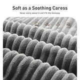 Alpha Joy Convertible Sectional Sofa Couch 3 Seat Modern L-Shaped Sofa Corduroy Compressed Sofa for Living Room